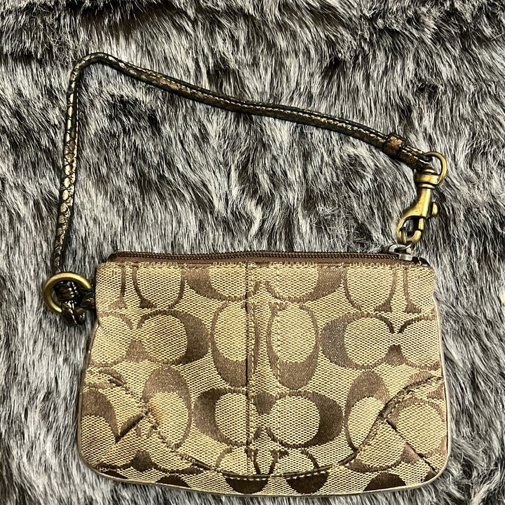 Coach Small Wristlet - Picture 2 of 5